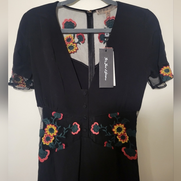 NWT- XS Elenora Romper- For Love and Lemons - Picture 5 of 13